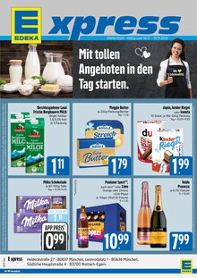 Bier im aktuellen E xpress Prospekt (Kaufbeuren) Bier im E xpress Prospekt "Wir lieben Lebensmittel." mit 4 Seiten (Kaufbeuren)