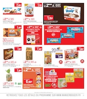 Kinder en promo dans le catalogue Supermarchés Match à la page 11