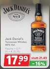 Tennessee Whiskey 40% Vol. Angebote von Jack Daniel's bei Getränkeland Neubrandenburg für 17,99 €