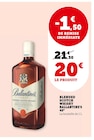 Blended scotch whisky - BALLANTINE'S 40° - Bi1 à Roanne Blended scotch whisky - BALLANTINE'S 40° en promo chez Bi1 Roanne à 20,00 €