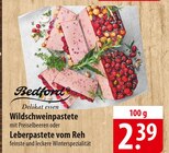 Wildschweinpastete mit Preiselbeeren Angebote von Bedford bei famila Nordost Langenhagen für 2,39 €