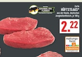 Zarte HÜFTSTEAKS Angebote von JUNGBULLEN-FLEISCH bei Marktkauf Bottrop für 2,22 €