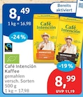 Kaffee von Café Intención für 8,49 € bei budni im Angebot Kaffee von Café Intención im aktuellen budni Prospekt
