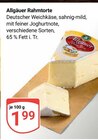 Allgäuer Rahmtorte Angebote bei GLOBUS Bad Homburg für 1,99 €