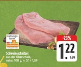 Aktuelles Schweineschnitzel Angebot bei E center in Fürth ab 1,22 €