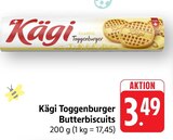 Toggenburger Butterbiscuits im Angebot bei E center in Tübingen Toggenburger Butterbiscuits Angebote von Kägi bei E center Tübingen für 3,49 €
