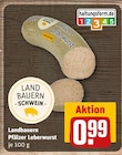 Pfälzer Leberwurst im Angebot bei REWE in Karlsruhe Pfälzer Leberwurst Angebote von Landbauern bei REWE Karlsruhe für 0,99 €