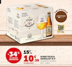 Biere 8.4° - Tripel Karmeliet dans le catalogue U Express