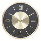 Horloge métal Ariana Ø30cm en promo chez Maxi Bazar Horloge métal Ariana Ø30cm dans le catalogue Maxi Bazar