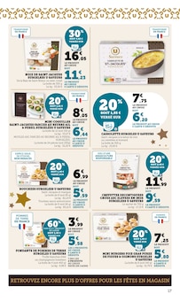 Promo Bûche Pâtissière dans le catalogue Hyper U du moment à la page 17