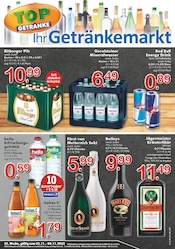 Bitburger im TOP Getränke Prospekt in Düsseldorf Aktueller TOP Getränke Prospekt mit Bitburger, "Aktuelle Angebote", Seite 1