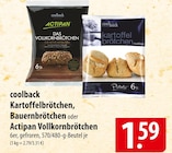 Aktuelles Kartoffelbrötchen, Bauernbrötchen oder Actipan Vollkornbrötchen Angebot bei famila Nordost in Kiel ab 1,59 €