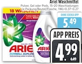 Waschmittel im EDEKA Prospekt Waschmittel von Ariel im aktuellen EDEKA Prospekt für 4,99 €
