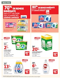 Prix et réduction Ariel dans le prospectus Auchan Hypermarché en cours Offre Ariel dans le catalogue Auchan Hypermarché du moment à la page 10