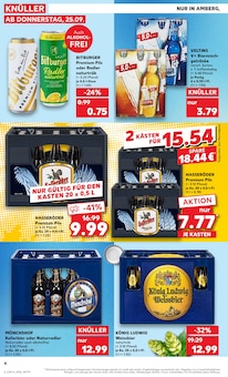 Bitburger im Kaufland Prospekt "EXTRA-ANGEBOTE" mit 8 Seiten (Amberg)
