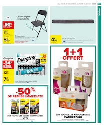 Offre Chaise Pliante dans le catalogue Carrefour du moment à la page 59