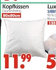 Aktuelles Kopfkissen Daunenfeeling Angebot bei Wreesmann in Cottbus ab 11,99 €