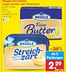 Feine Butter, Joghurtbutter oder Streichzart Angebote von Meggle bei Netto Marken-Discount Berlin für 2,29 €