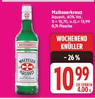 Aquavit, 40% Vol. von Malteserkreuz für 10,99 € bei EDEKA im Angebot Aquavit, 40% Vol. von Malteserkreuz im aktuellen EDEKA Prospekt