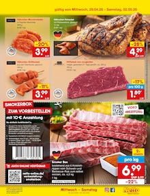 Steak im Netto Marken-Discount Prospekt "Aktuelle Angebote" mit 70 Seiten (Regensburg)