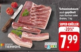 Schweinebauch auch gepökelt Angebote von INITIATIVE TIERWOHL bei E center Darmstadt für 7,99 €