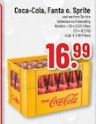 Aktuelles Coca-Cola, Fanta o. Sprite Angebot bei Marktkauf in Bochum ab 16,99 €