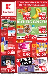 Kaufland Supermarkt Prospekt der aktuellen Woche mit 64 Seiten, gültig von 28.05.2026 bis 03.06.2026, in Oberschwarzach und Umgebung Aktueller Kaufland Supermarkt Prospekt in Oberschwarzach und Umgebung, "Hier bin ich richtig" mit 64 Seiten, 28.05.2026 - 03.06.2026