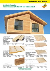 Blockhausprofil Angebote im Prospekt "Holz- & Baukatalog 2023/24" von Holz Possling auf Seite 31