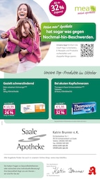 mea - meine apotheke Prospekt für Hof: "Unsere Oktober-Angebote", 4 Seiten, 01.10.2025 - 31.10.2025