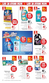Promos Lessive Liquide dans le catalogue "LES 20 JOURS PLUS" de Super U Lessive Liquide en promo dans le catalogue Super U à la page 22
