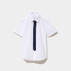 Chemise manches courtes avec cravate blanc garçon dans le catalogue La Halle