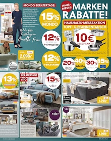 Bett im aktuellen Opti-Wohnwelt Prospekt (Bremerhaven) Bett im Opti-Wohnwelt Prospekt "Hausmesse" mit 4 Seiten (Bremerhaven)