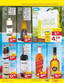Rotwein im Netto Marken-Discount Prospekt "Aktuelle Angebote" mit 45 Seiten (Leverkusen)