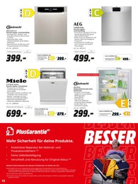 Geschirrspüler Angebot im aktuellen MediaMarkt Saturn Prospekt auf Seite 10