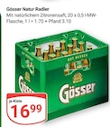Natur Radler im Angebot bei GLOBUS in Rodgau Natur Radler Angebote von Gösser bei GLOBUS Rodgau für 16,99 €