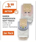 Damen Kurzsocken Soft-Touch Angebote bei Müller Cuxhaven für 3,99 €