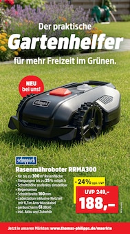Rasenmäher im Thomas Philipps Prospekt "Top Angebote" mit 23 Seiten (Leverkusen)