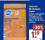 Bio-Kompostbeutel von Power Force im aktuellen ALDI SÜD Prospekt für 1,19 €