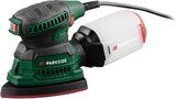 Ponceuse multifonction - Parkside en promo chez Lidl Le Chesnay à 19,99 €