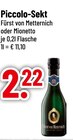 Piccolo-Sekt von Fürst von Metternich im aktuellen Trinkgut Prospekt für 2,22 €