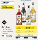 Bar-Sirup im Angebot bei METRO in Chemnitz Bar-Sirup Angebote von Rioba bei METRO Chemnitz für 4,16 €