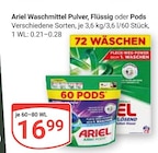 Waschmittel Pulver im Angebot bei GLOBUS in Saarbrücken Waschmittel Pulver Angebote von Ariel bei GLOBUS Saarbrücken für 16,99 €