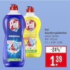 Geschirrspülmittel Original im Angebot bei Marktkauf in Heilbronn Geschirrspülmittel Original Angebote von Pril bei Marktkauf Heilbronn für 1,39 €