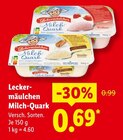 Milch-Quark Angebote von Leckermäulchen bei Lidl Halle für 0,69 €