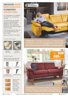 Sofa im Opti-Wohnwelt Prospekt "Summer Sale" mit 63 Seiten (Bremen)