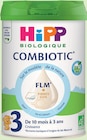 Lait 3 Combiotic FLM - Hipp Biologique dans le catalogue Intermarché Hyper