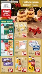 REWE Prospekt für München mit 20 Seiten REWE Prospekt "Dein Markt" für München, 20 Seiten, 08.12.2025 - 13.12.2025