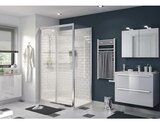 Porte de douche coulissante 2 volets "Beloya" l.120 cm en verre transparent - GoodHome en promo chez Brico Dépôt Tarbes à 239,00 €