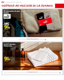 Prix et réduction Chaussettes Homme dans le prospectus Carrefour Market en cours Offre Chaussettes Homme dans le catalogue Carrefour Market du moment à la page 60