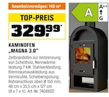 KAMINOFEN "MAGNA 3.0" Angebote bei OBI Mülheim für 329,99 €